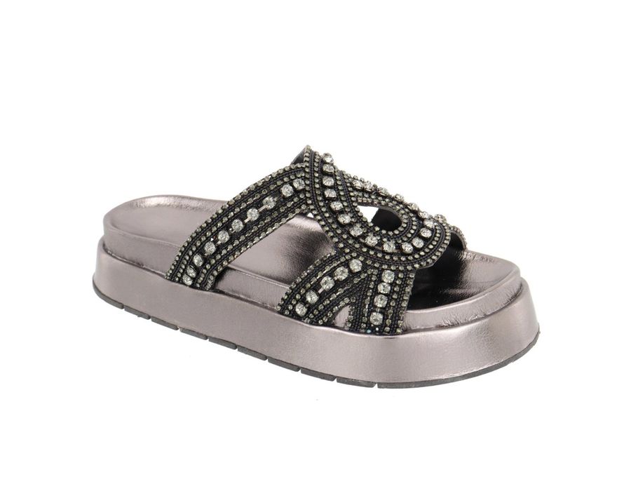 Flatform Pati Preta | KUENTO SHOES