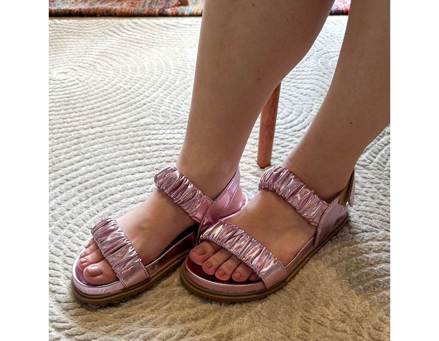 Papete Kely Metalizado Lilás | KUENTO SHOES